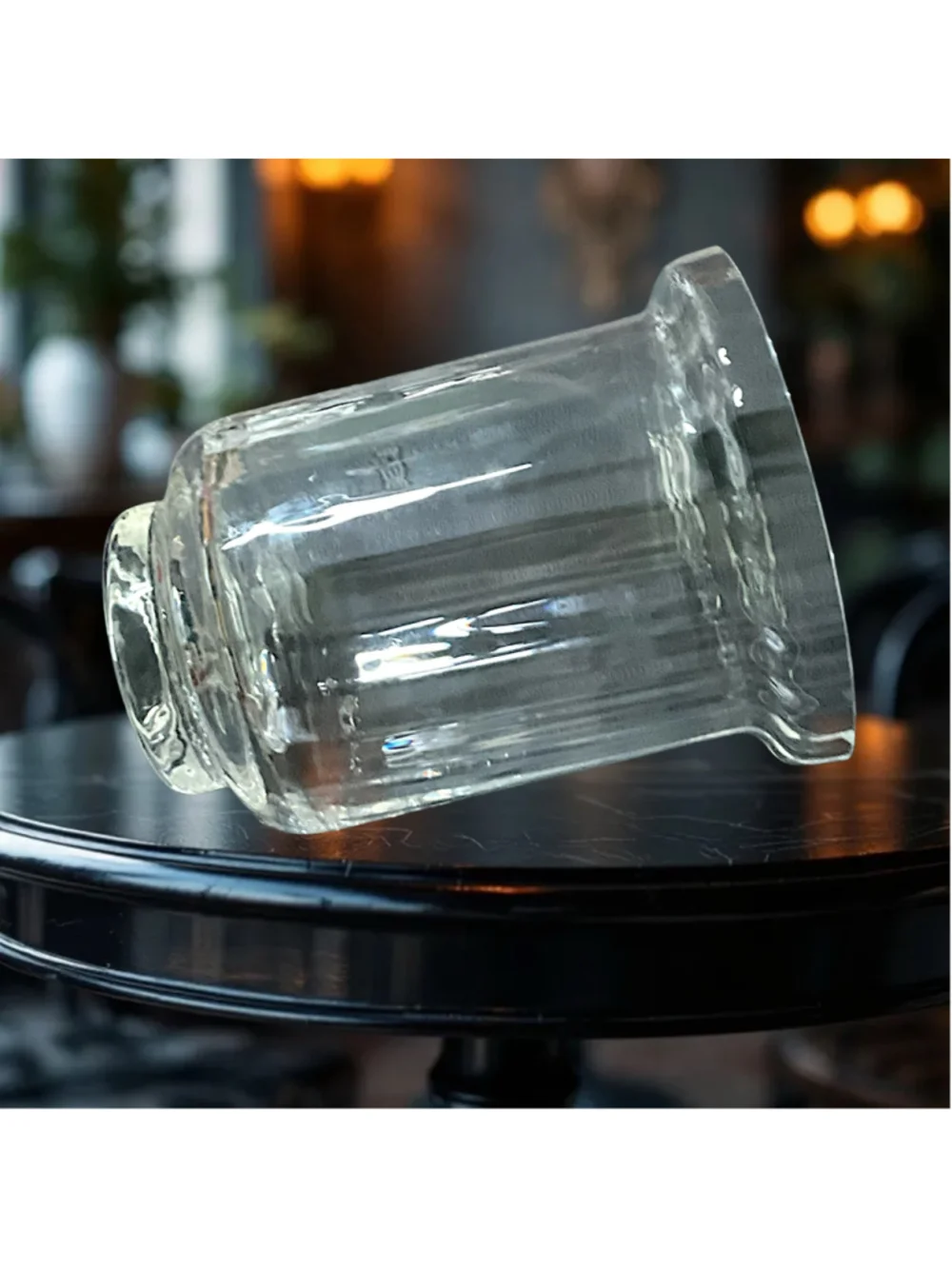 Vintage Dartington England 24% Lead Crystal Wine Cooler Ice Bucket Chiller Bar